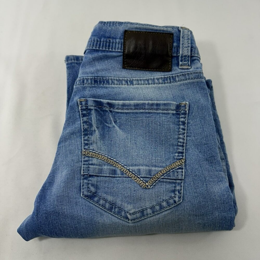 Reclaim Bootcut Jeans Bootleg Men Size 27x32 Western Cowboy Rancher Distressed